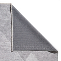 Grey Atherley Diamond Washable Rug from Roseland Furniture