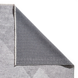 Grey Atherley Diamond Washable Rug from Roseland Furniture