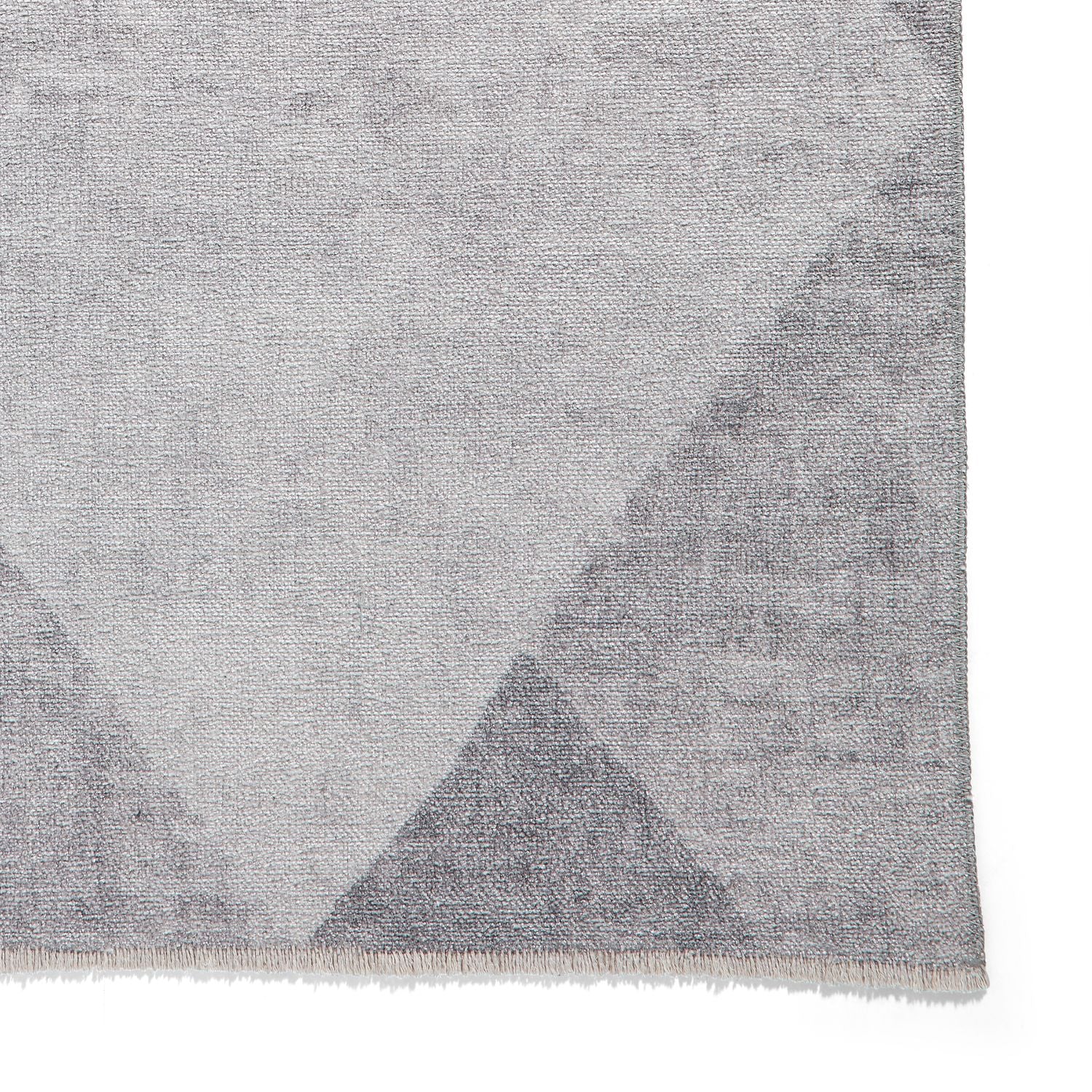 Grey Atherley Diamond Washable Rug from Roseland Furniture