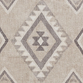Beige Linton Aztec Design Flatweave Washable Rug from Roseland Furniture