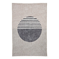 Harford Circle Design Flatweave Washable Rug from Roseland Furniture