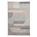 Beige Whitaker Abstract Flatweave Washable Rug from Roseland Furniture