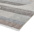 Beige Whitaker Abstract Flatweave Washable Rug from Roseland Furniture