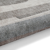 Beige Whitaker Abstract Flatweave Washable Rug from Roseland Furniture