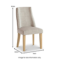 Whitstone Oak Dining Chair from Roseland Furniture