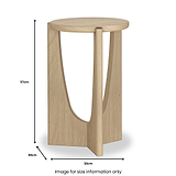 Whitstone Oak Side Table from Roseland Furniture