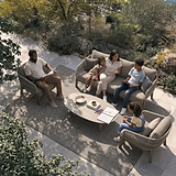 Zuro 5 Seater Lounging Set with Coffee Table from Roseland Furniture