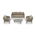 Zuro 5 Seater Lounging Set with Coffee Table from Roseland Furniture