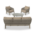 Zuro 5 Seater Lounging Set with Coffee Table from Roseland Furniture