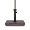 Brown Square 25kg Parasol Base