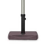 Brown Square 25kg Parasol Base