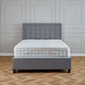Ashley Grey Upholstered Ottoman Storage Bed 