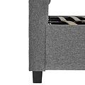 Ashley Grey Upholstered Ottoman Storage Bed 