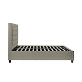 Ashley Oatmeal Upholstered Ottoman Storage Bed 