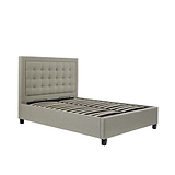 Ashley Oatmeal Upholstered Ottoman Storage Bed 