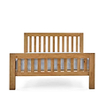 Abbey Grande Oak Bed Frame Double or King Size by Roseland Furniture