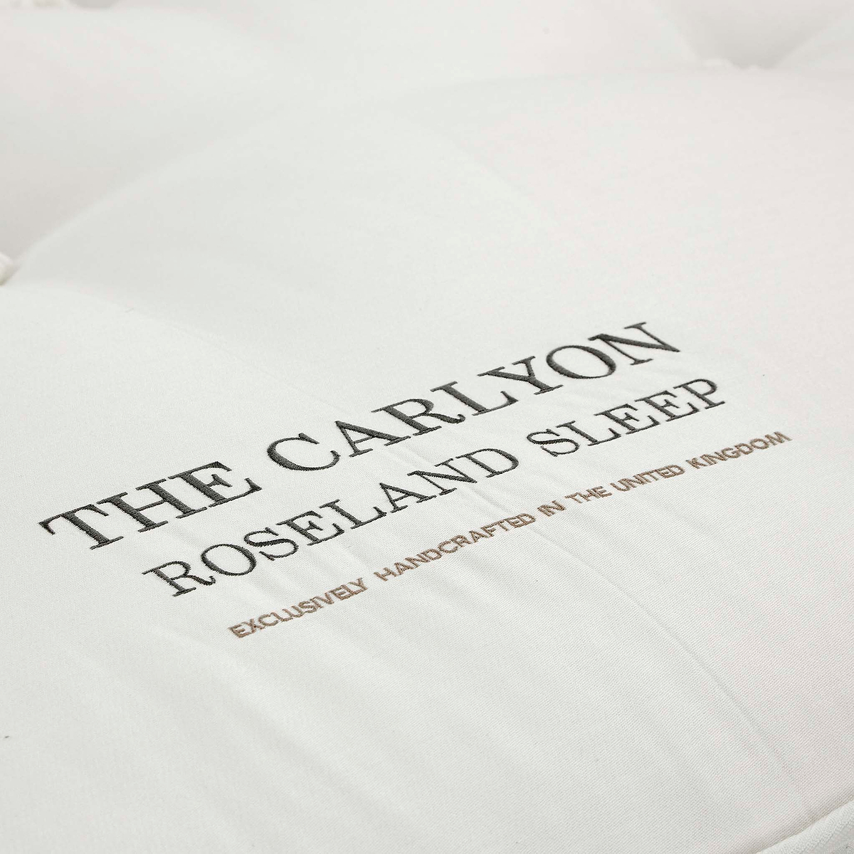 Premium Luxury Pocket Spring Carlyon Mattress label
