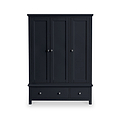 Cornish White 3 Door Wardrobe from Roseland Furniture