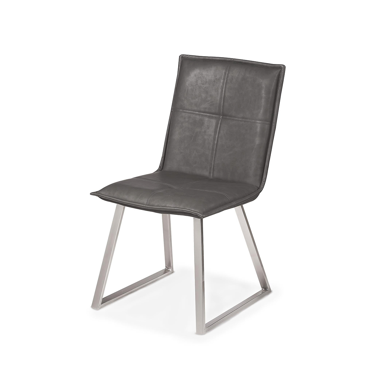 Lucca Dining Chair Stainless Steel