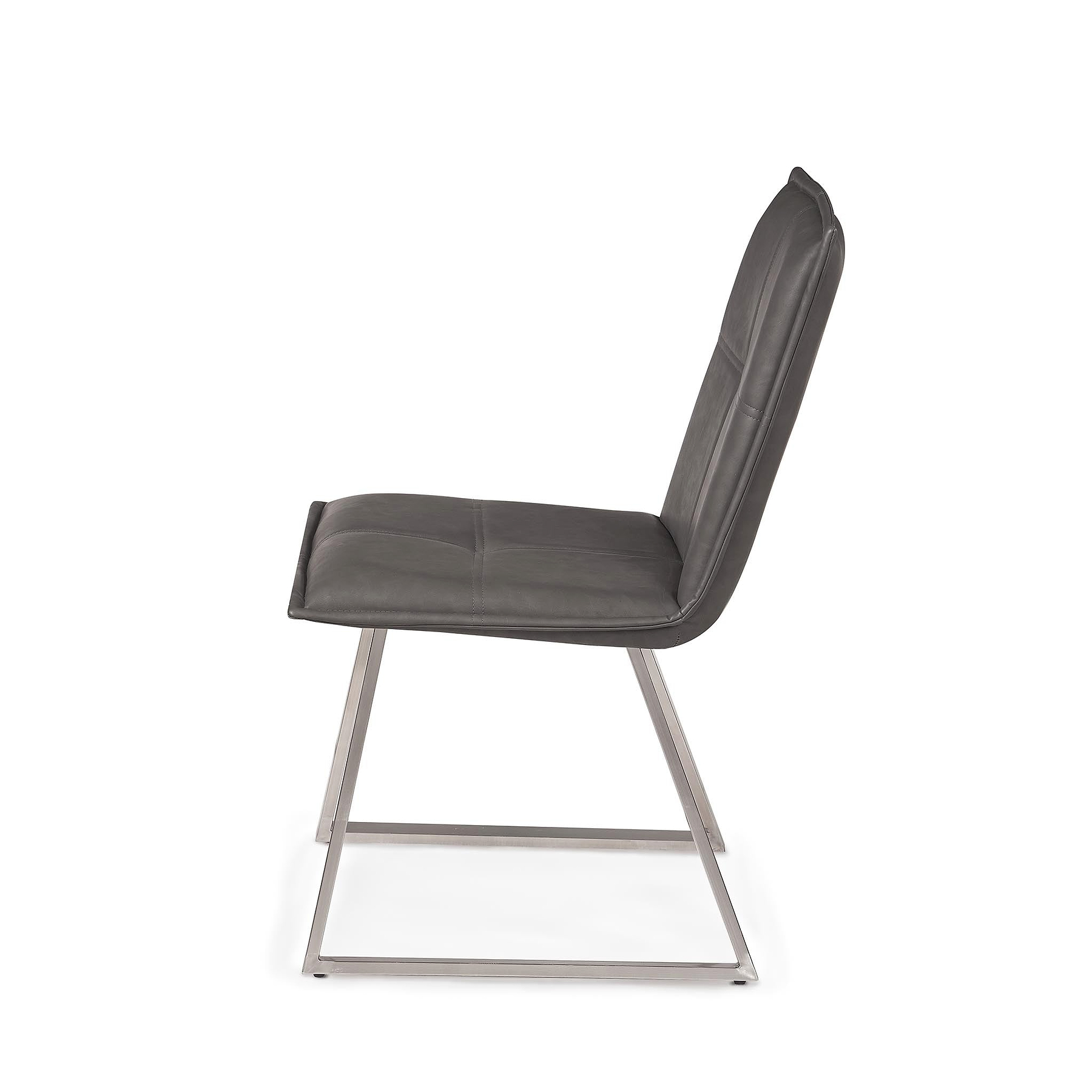 Lucca Dining Chair Stainless Steel