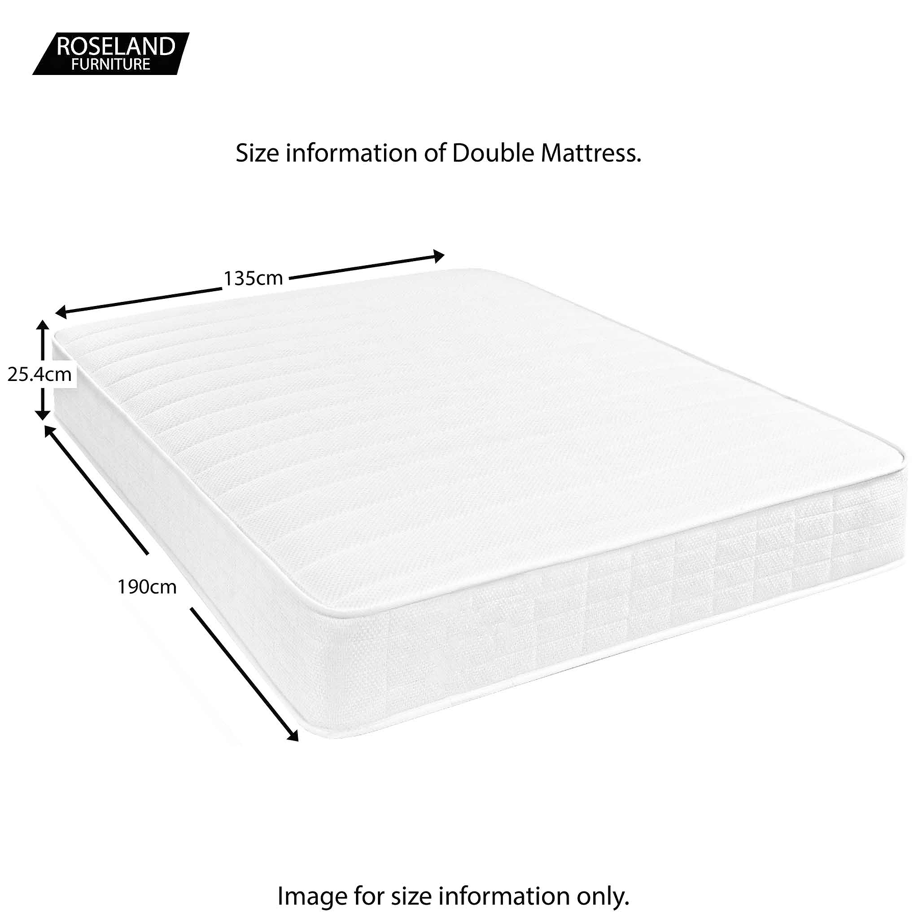 Roseland Sleep Onyx - Double Size Guide
