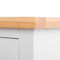 A wooden plank with a bandage over a crack, placed against a white background, suggests repair or care.