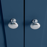 Farrow Navy Large Sideboard Cabinet by Roseland Furniture
