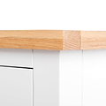 Farrow White Large Sideboard Cabinet by Roseland Furniture