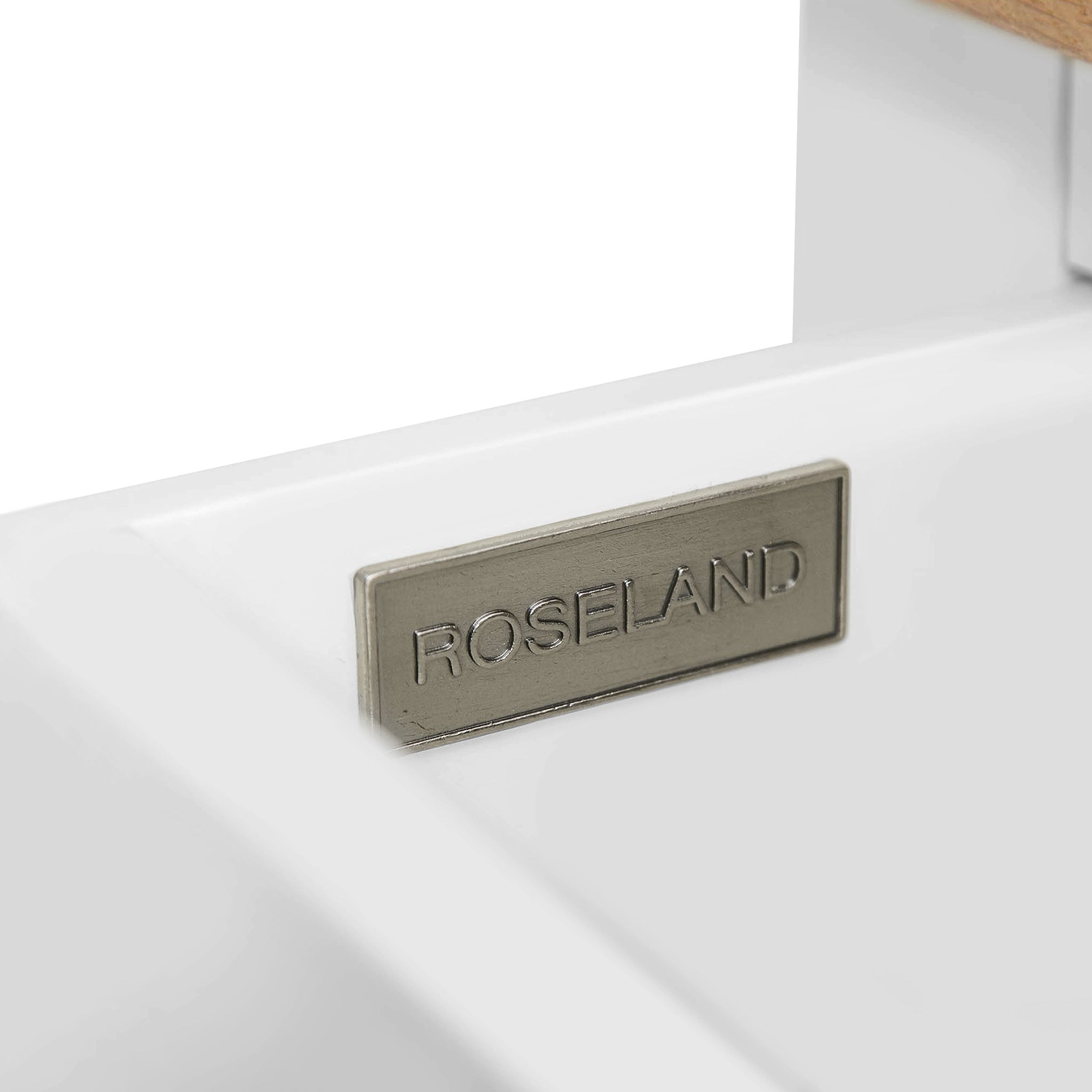 Farrow White Large Sideboard Cabinet by Roseland Furniture