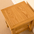 Top view - Newlyn Oak Lamp Table