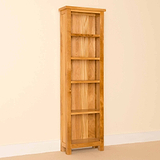 Newlyn Oak Narrow Bookcase