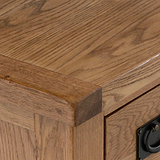 Zelah Oak Bedside Table