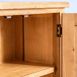 Interior of Surrey Oak Small Cupboard