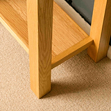 Shelf on a London Oak Telephone Table by Roseland Furniture