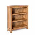 London Oak Small Bookcase - Side view