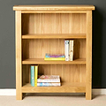 London Oak Small Bookcase - Lifestyle