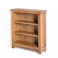 London Oak Small Bookcase - Side view