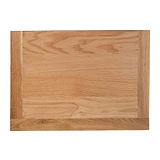 top view of the oak top on the  London Oak Tallboy Chest