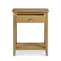 Alba Oak Telephone Table