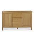 Alba Oak Large Sideboard - Front view