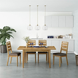 Alba Oak Ladder Back Dining Chair lifestyle view
