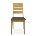 Alba Oak Ladder Back Dining Chair - Front view