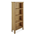 Alba Oak Slim Bookcase by Roseland Furniture