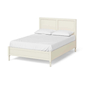 The Muslanne Cream 4'6" Double Bed Frame  