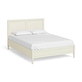 The Muslanne Cream 5' King Size Bed Frame 