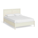 The Muslanne Cream 5' King Size Bed Frame 