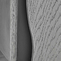 Soho Small 90 cm TV Stand - Close up of cupboard edge