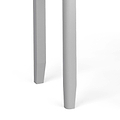 close up of tapered legs on the Elgin Dressing Table Set with Vanity Mirror & Stool 