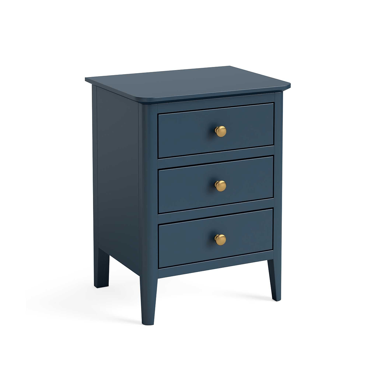 Stirling Blue Bedside Table from Roseland Furniture