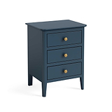 Stirling Blue Bedside Table from Roseland Furniture